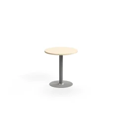 Pyöreä pöytä VERTICUS Ø700x720 mm, koivu/hopea
