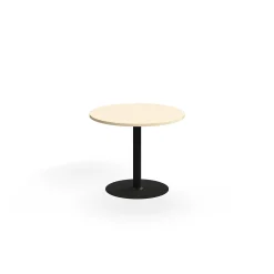 Pyöreä pöytä VERTICUS Ø900x720 mm, koivu/musta