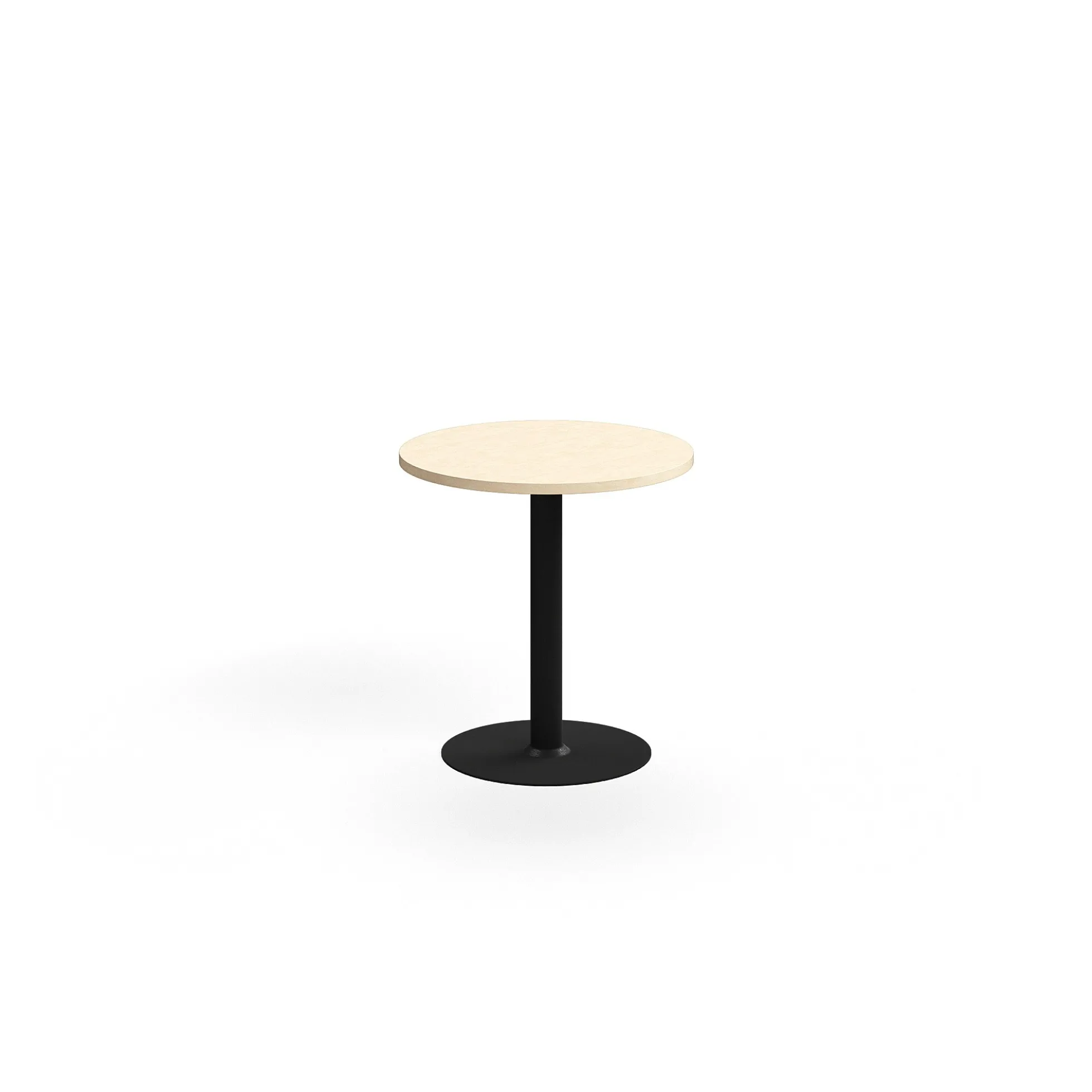 Pyöreä pöytä VERTICUS Ø700x720 mm, koivu/musta