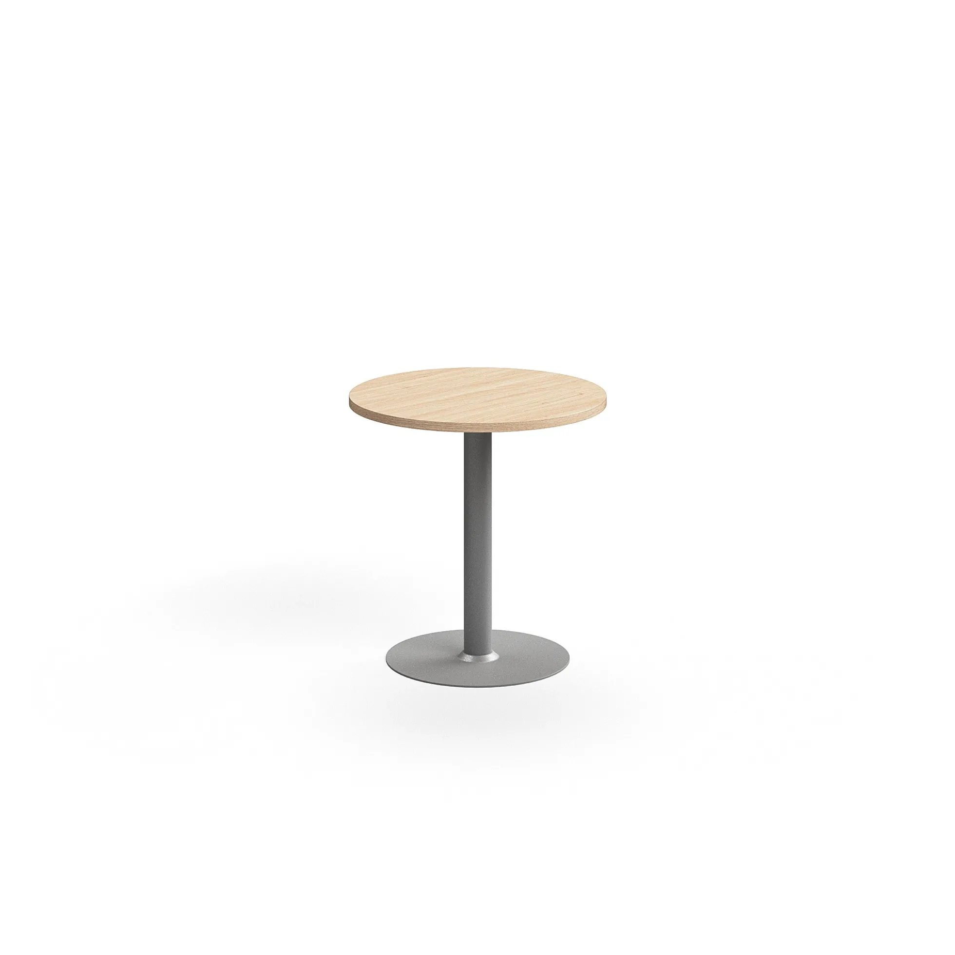 Pyöreä pöytä VERTICUS Ø700x720 mm, tammi/hopea