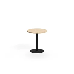 Pyöreä pöytä VERTICUS Ø700x720 mm, tammi/musta