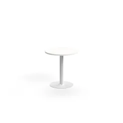 Pyöreä pöytä VERTICUS Ø700x720 mm, valkoinen