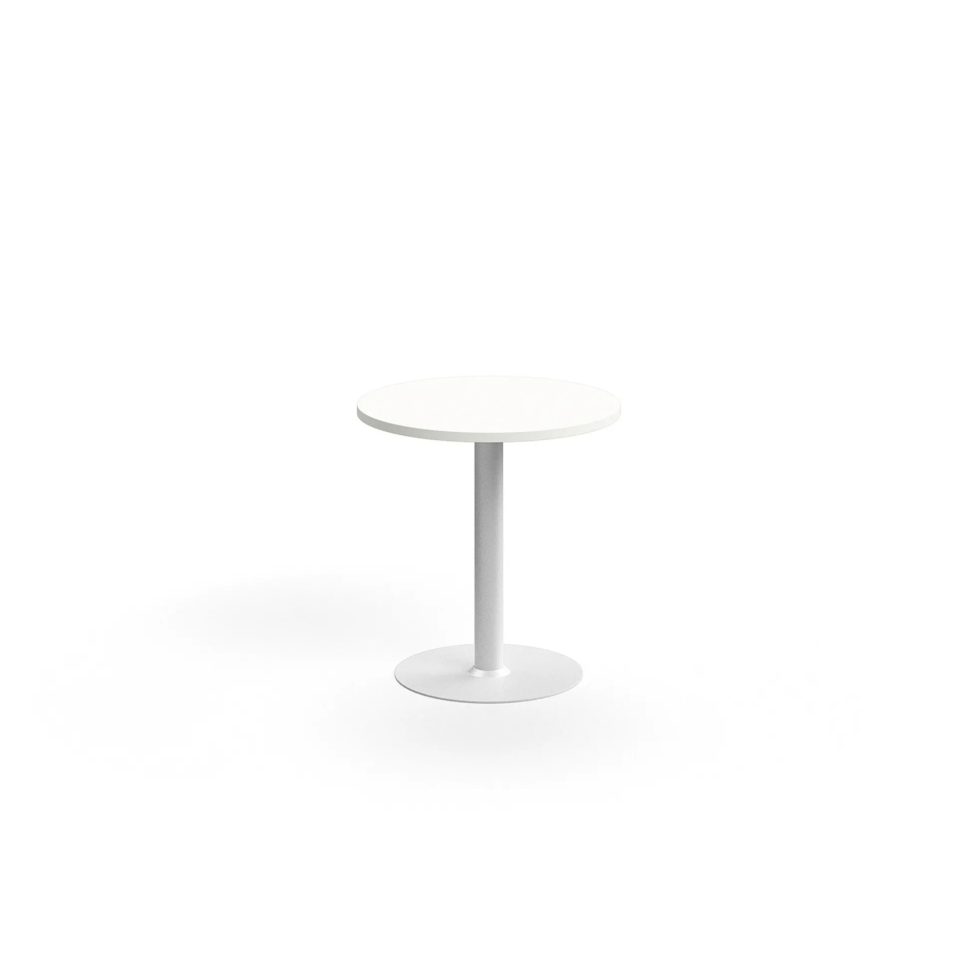Pyöreä pöytä VERTICUS Ø700x720 mm, valkoinen