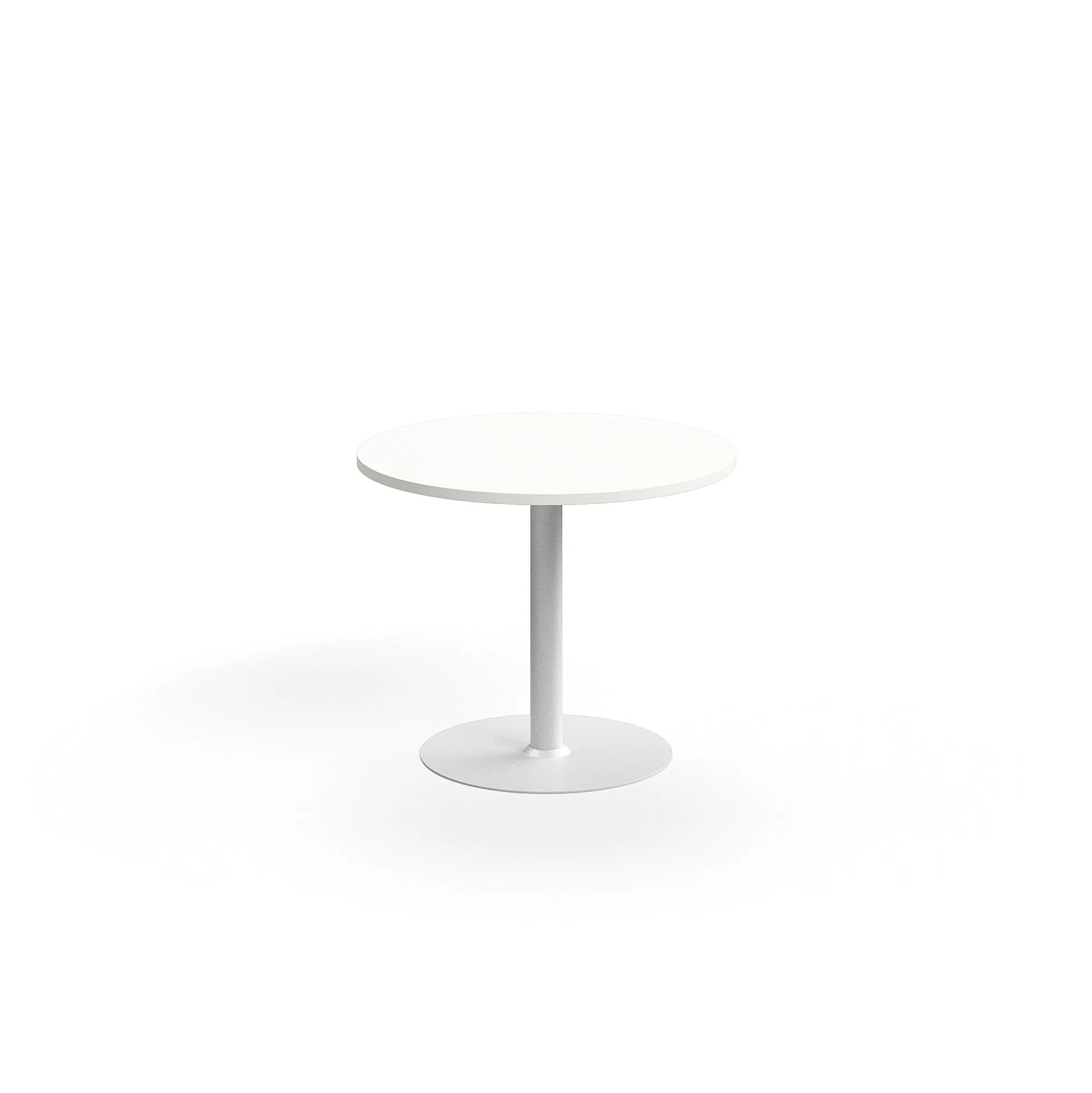 Pyöreä pöytä VERTICUS Ø900x720 mm, valkoinen