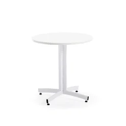Pyöreä ruokapöytä SANNA Ø700x720 mm, valkoinen