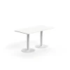 Pöytä ALVA 1400x700x720 mm, korkeapainelaminaatti, valkoinen
