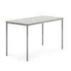 Pöytä BORÅS Korkeapainelaminaatti HPL, 1600x800x900 mm, harmaa, hopeanharmaa