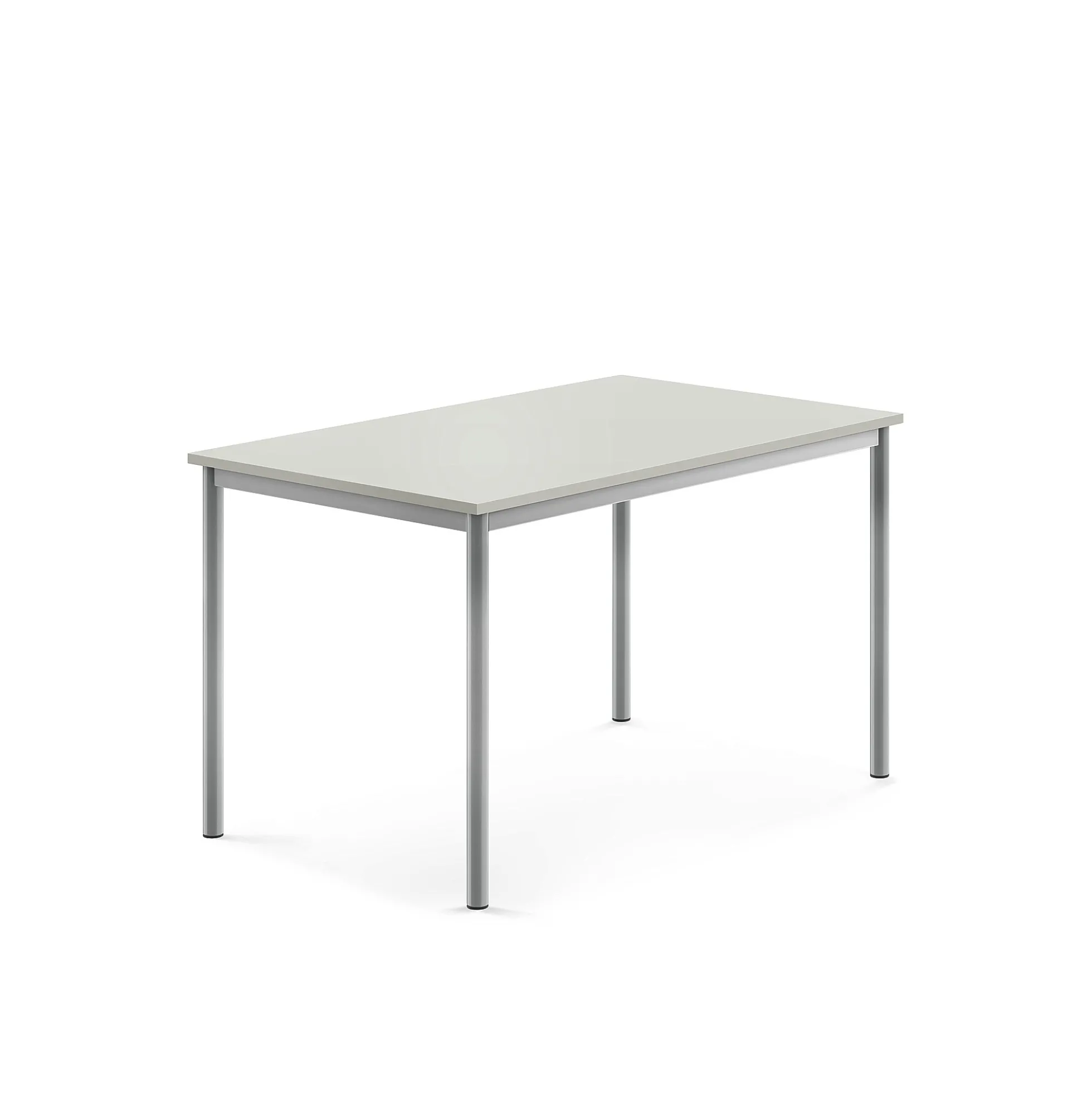 Pöytä BORÅS Korkeapainelaminaatti HPL, 1200x800x720 mm, harmaa, hopeanharmaa