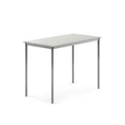 Pöytä BORÅS Korkeapainelaminaatti HPL, 1200x700x900 mm, harmaa, hopeanharmaa