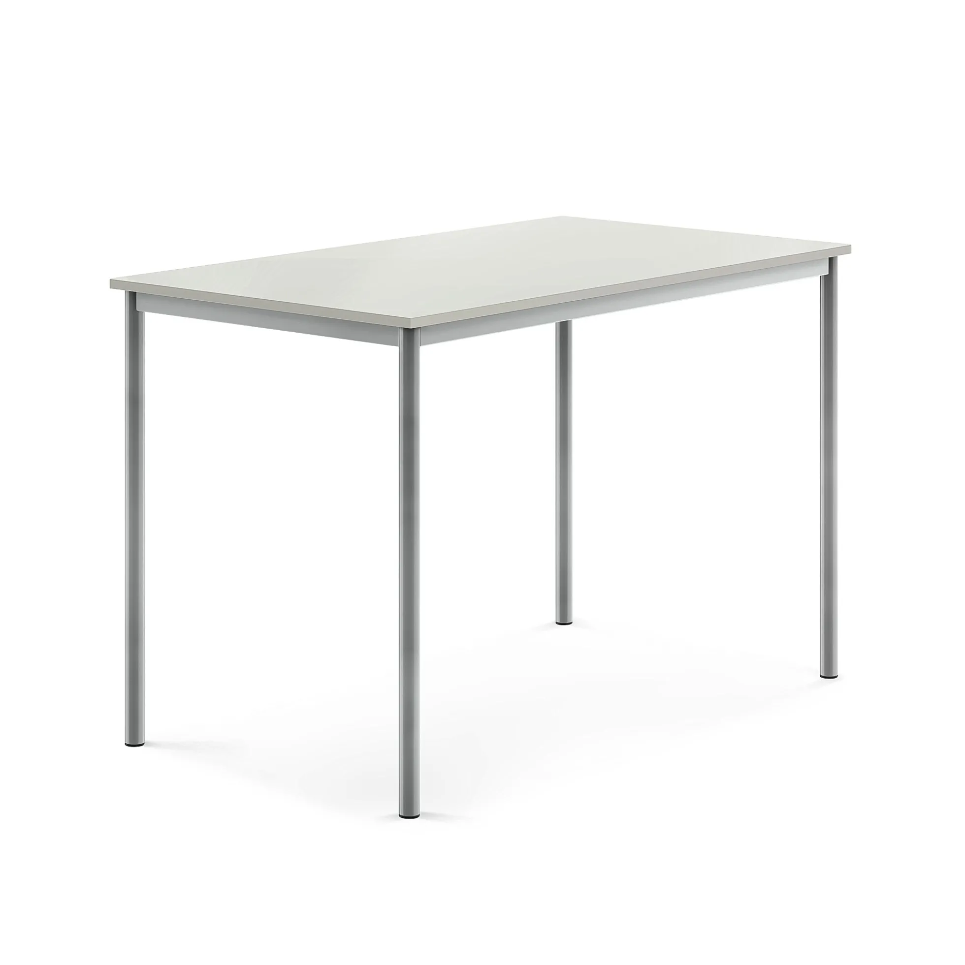 Pöytä BORÅS Korkeapainelaminaatti HPL, 1400x800x900 mm, harmaa, hopeanharmaa