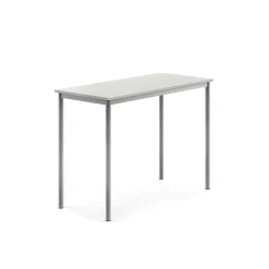 Pöytä BORÅS Korkeapainelaminaatti HPL, 1200x600x900 mm, harmaa, hopeanharmaa