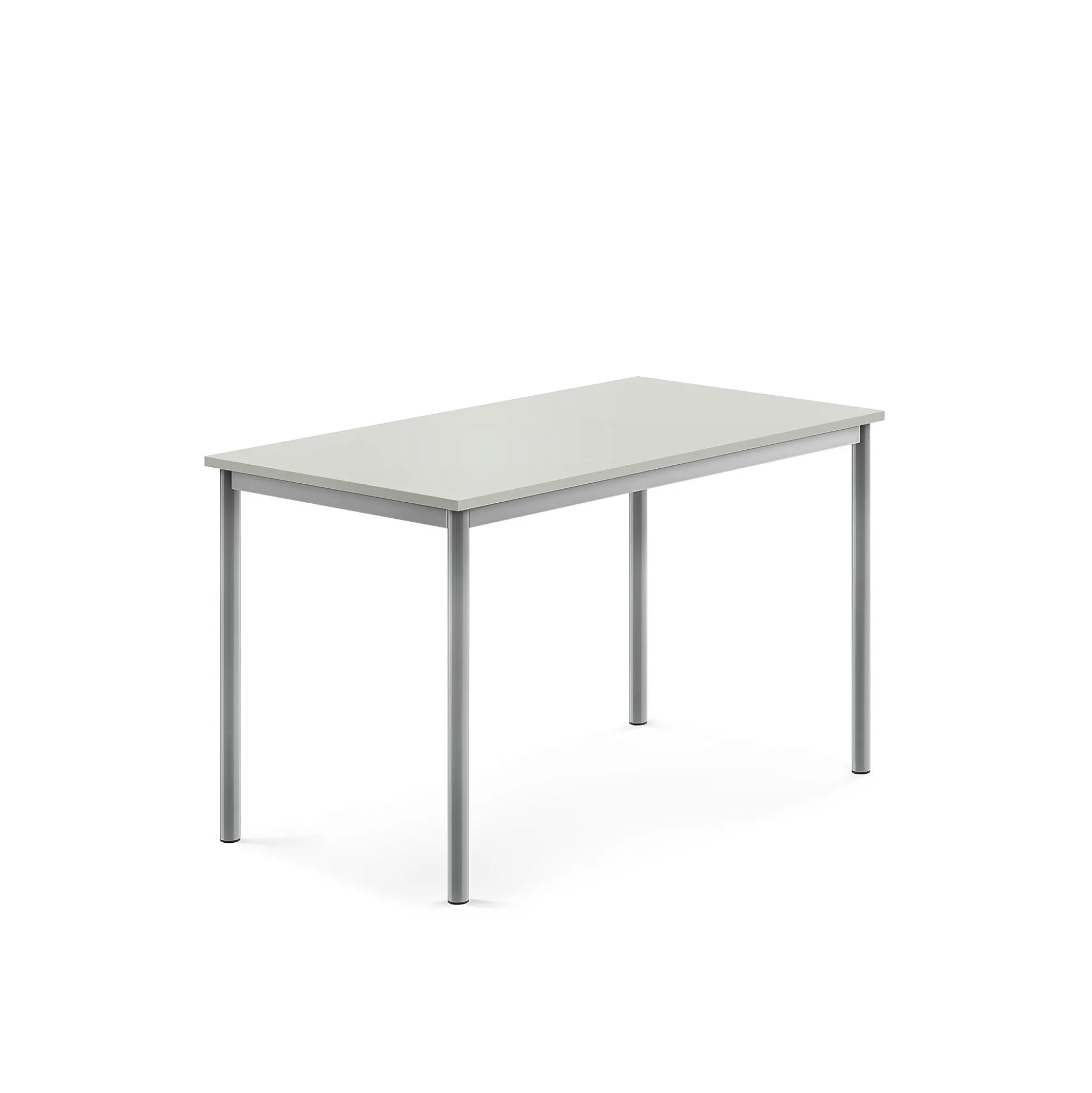 Pöytä BORÅS Korkeapainelaminaatti HPL, 1200x700x720 mm, harmaa, hopeanharmaa