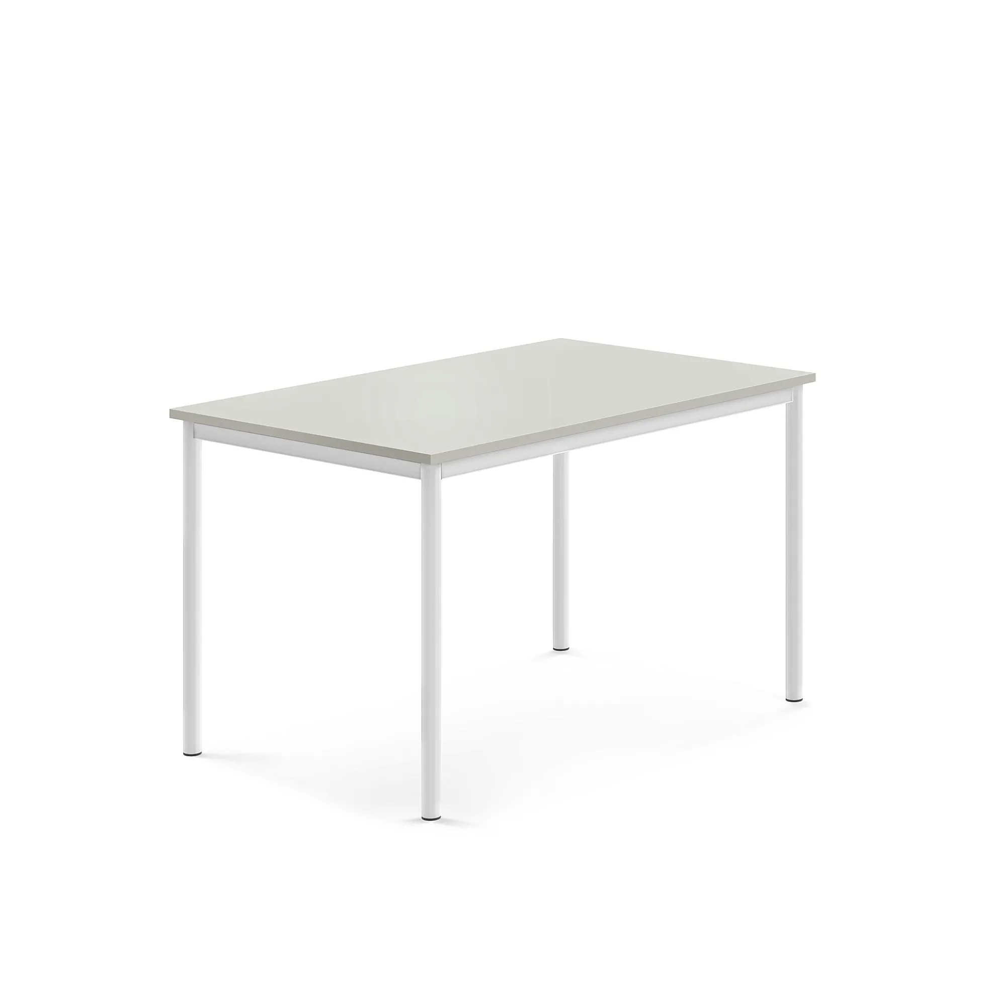 Pöytä BORÅS Korkeapainelaminaatti HPL, 1200x800x720 mm, harmaa, valkoinen