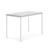 Pöytä BORÅS Korkeapainelaminaatti HPL, 1400x800x900 mm, harmaa, valkoinen