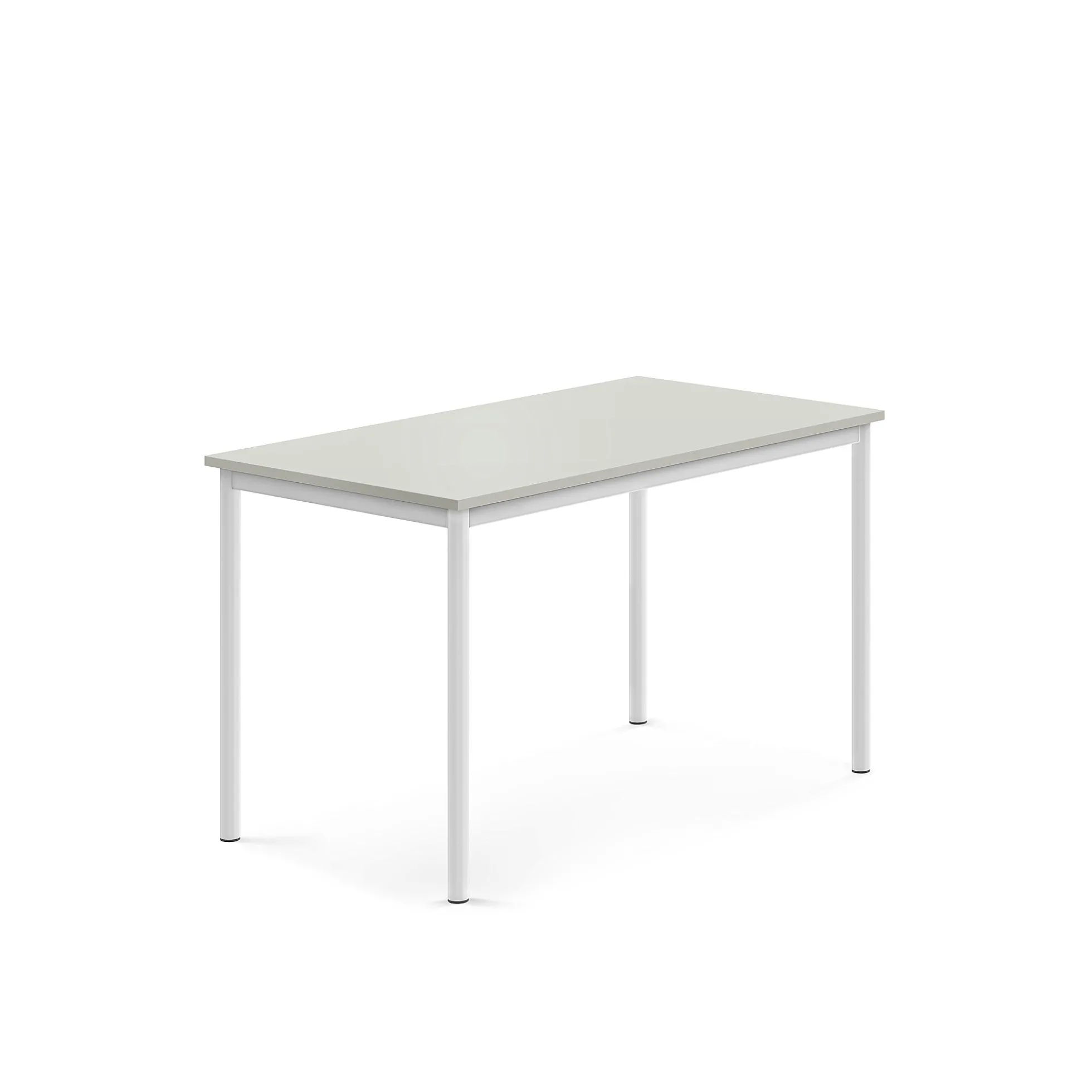 Pöytä BORÅS Korkeapainelaminaatti HPL, 1200x700x720 mm, harmaa, valkoinen