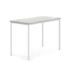 Pöytä BORÅS Korkeapainelaminaatti HPL, 1400x700x900 mm, harmaa, valkoinen