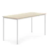 Pöytä BORÅS Korkeapainelaminaatti HPL, 1800x800x900 mm, koivu, valkoinen