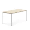 Pöytä BORÅS Korkeapainelaminaatti HPL, 1600x800x720 mm, koivu, valkoinen