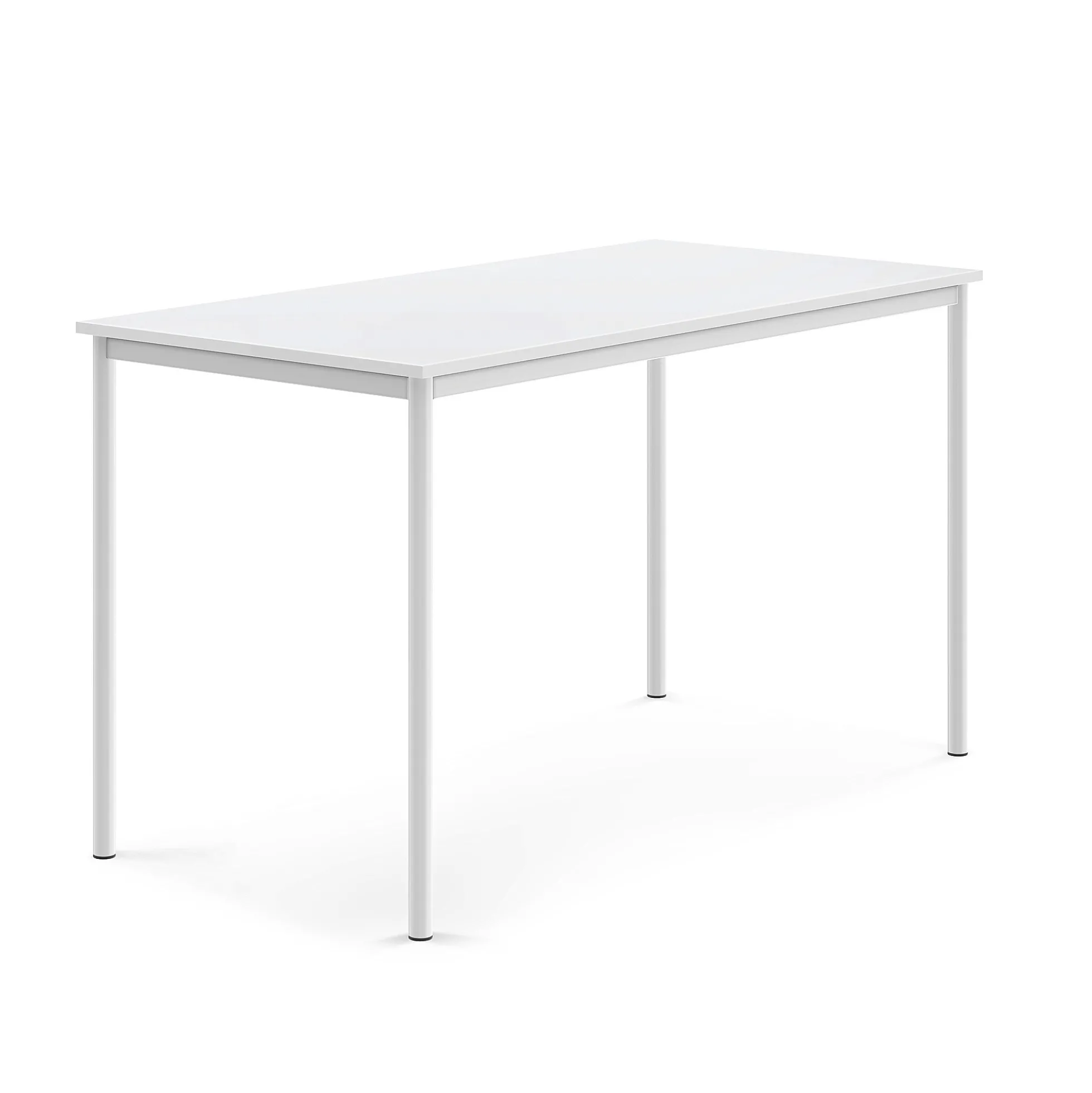 Pöytä BORÅS Korkeapainelaminaatti HPL, 1600x800x900 mm, valkoinen, valkoinen