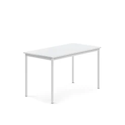 Pöytä BORÅS Korkeapainelaminaatti HPL, 1200x700x720 mm, valkoinen, valkoinen