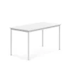 Pöytä BORÅS Korkeapainelaminaatti HPL, 1400x700x720 mm, valkoinen, valkoinen