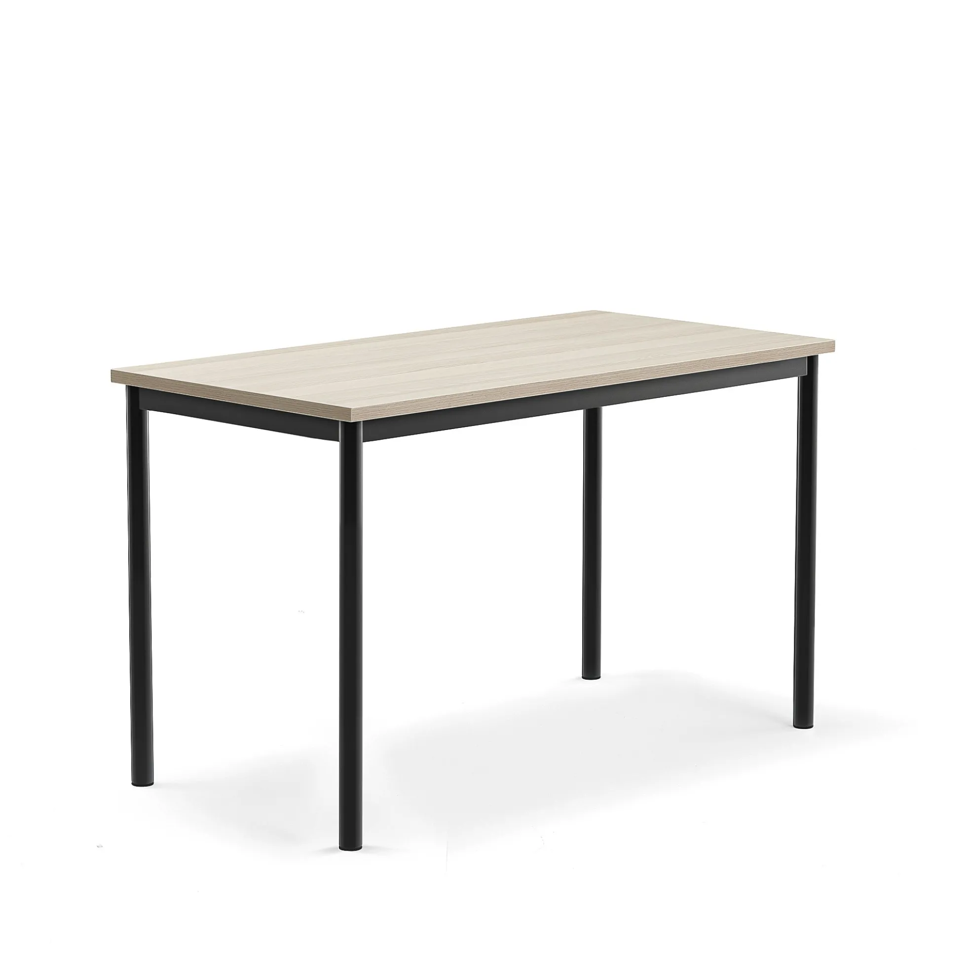 Pöytä BORÅS PLUS 1200x600x720 mm, saarnilaminaatti, antrasiitinharmaa