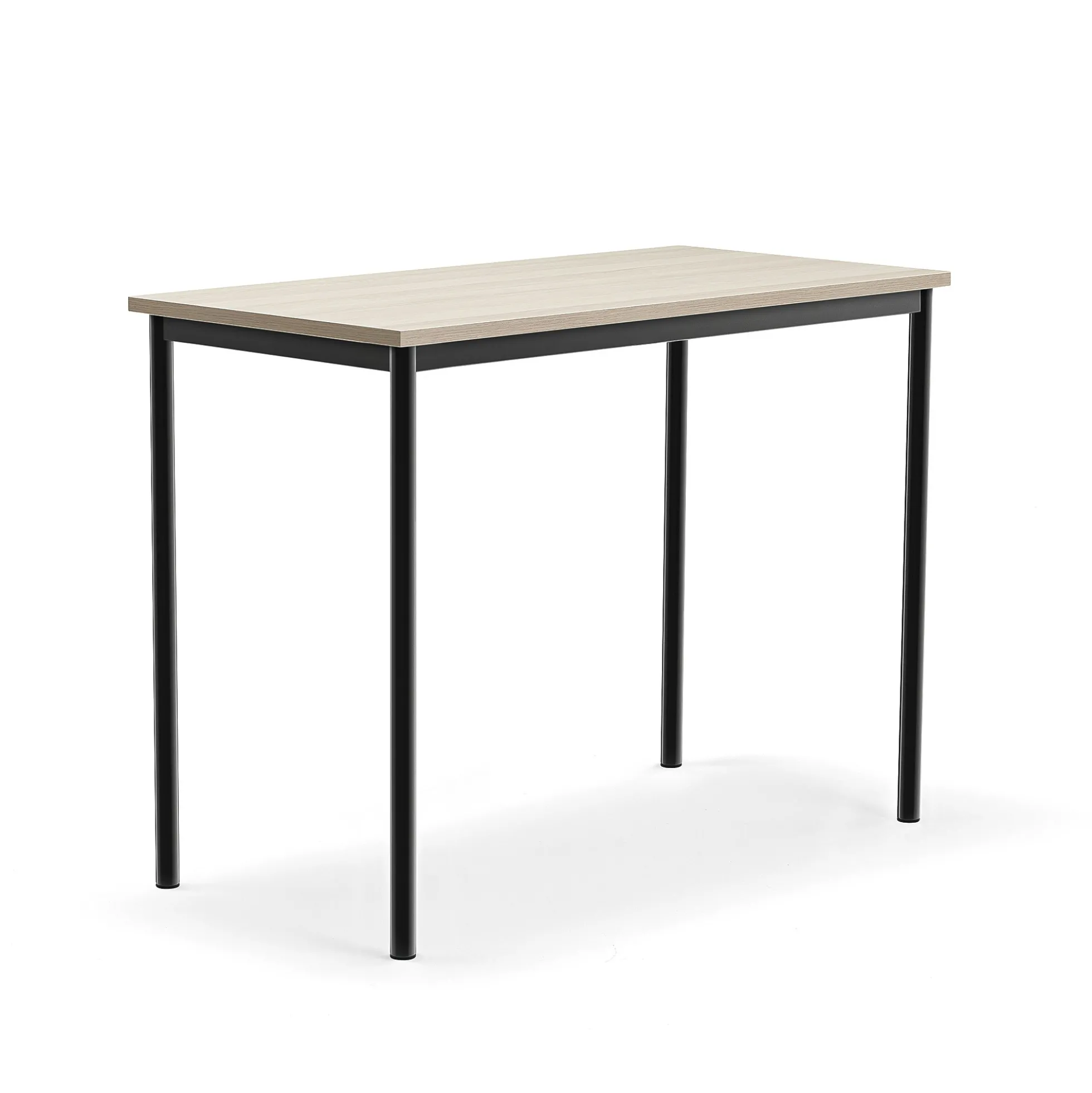 Pöytä BORÅS PLUS 1200x600x900 mm, saarnilaminaatti, antrasiitinharmaa
