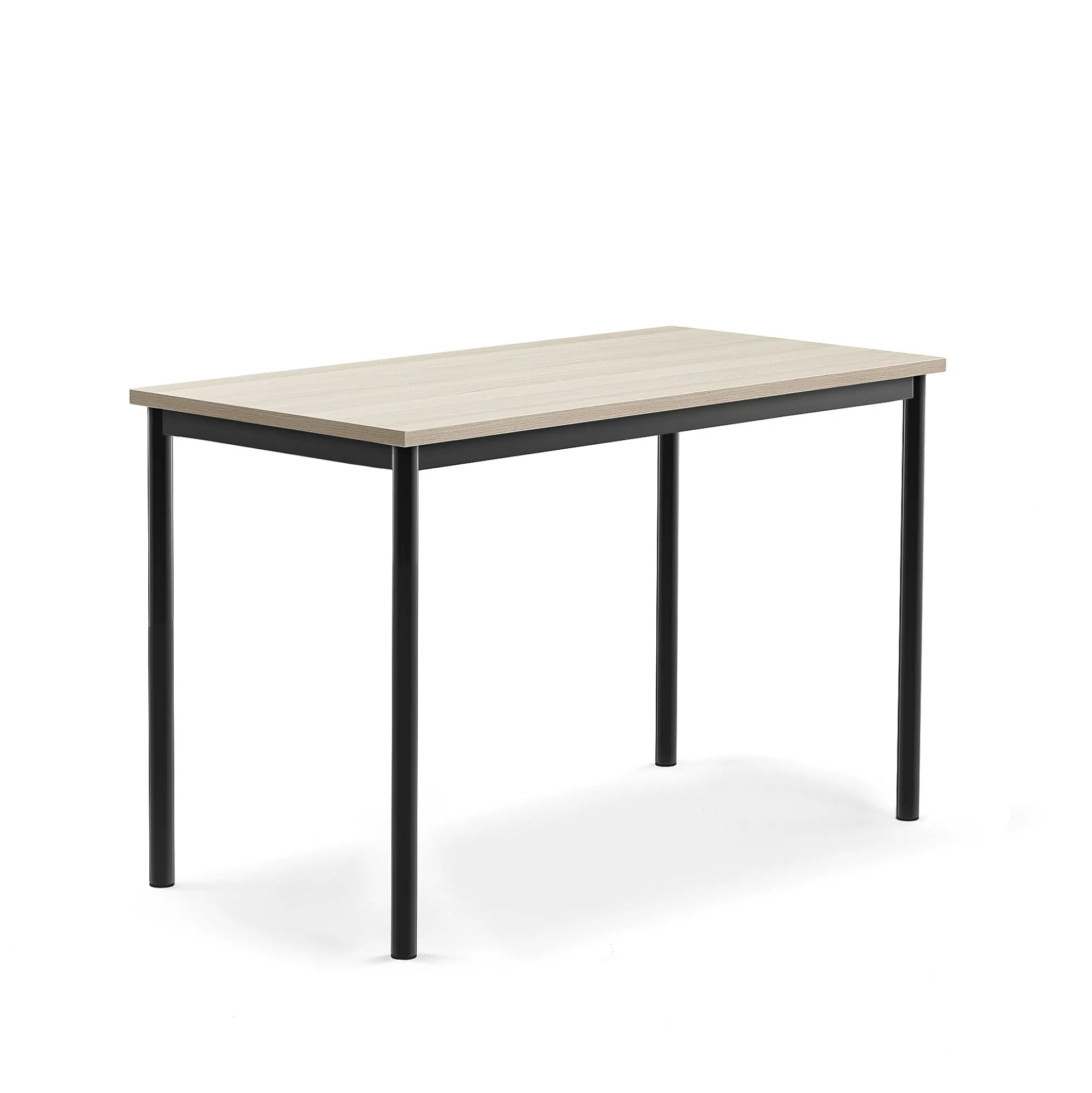 Pöytä BORÅS PLUS 1200x600x760 mm, saarnilaminaatti, antrasiitinharmaa