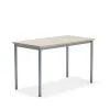 Pöytä BORÅS PLUS 1200x600x720 mm, saarnilaminaatti, hopeanharmaa