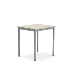 Pöytä BORÅS PLUS 700x600x720 mm, saarnilaminaatti, hopeanharmaa
