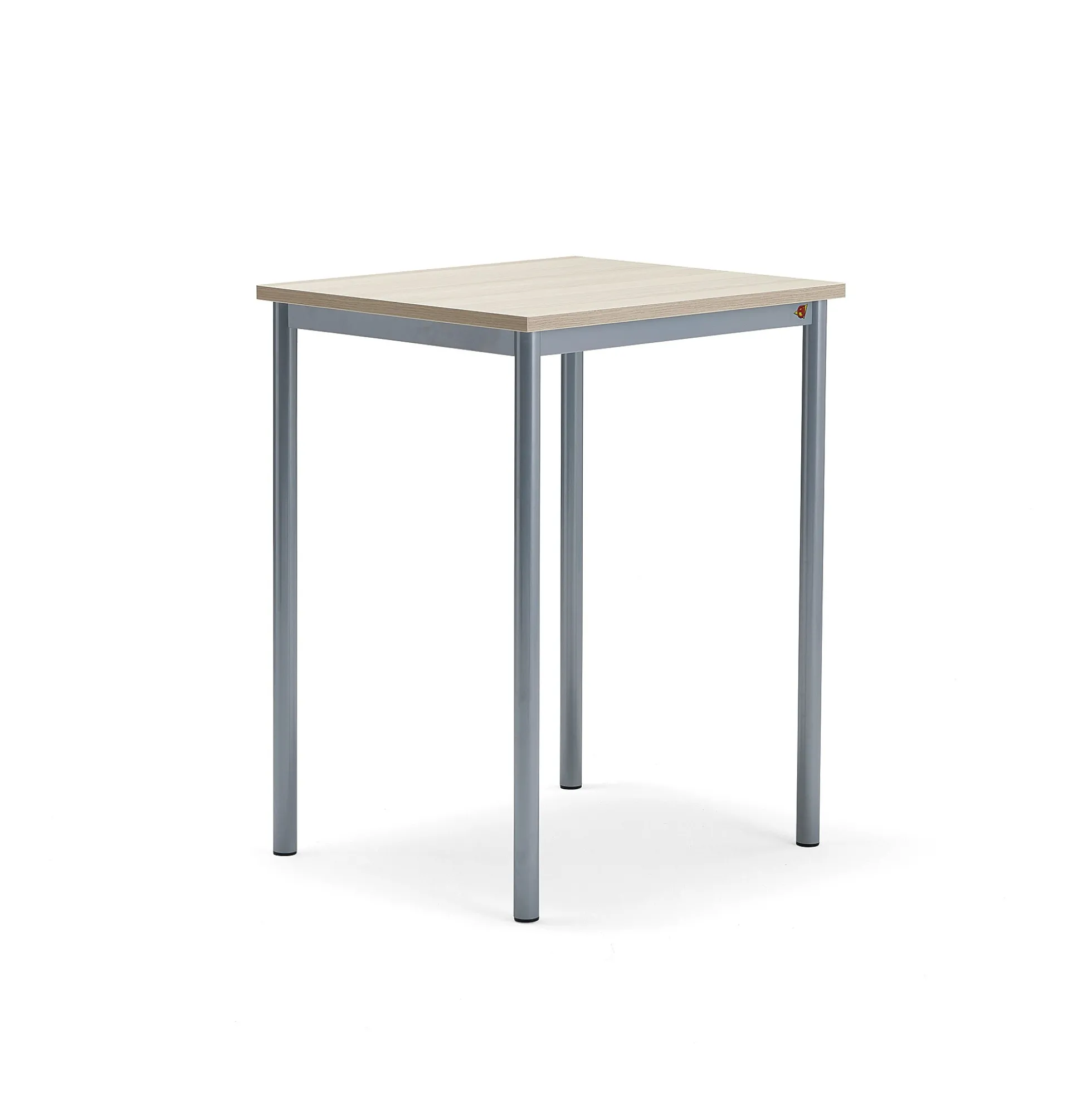 Pöytä BORÅS PLUS 700x600x900 mm, saarnilaminaatti, hopeanharmaa