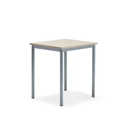 Pöytä BORÅS PLUS 700x600x760 mm, saarnilaminaatti, hopeanharmaa