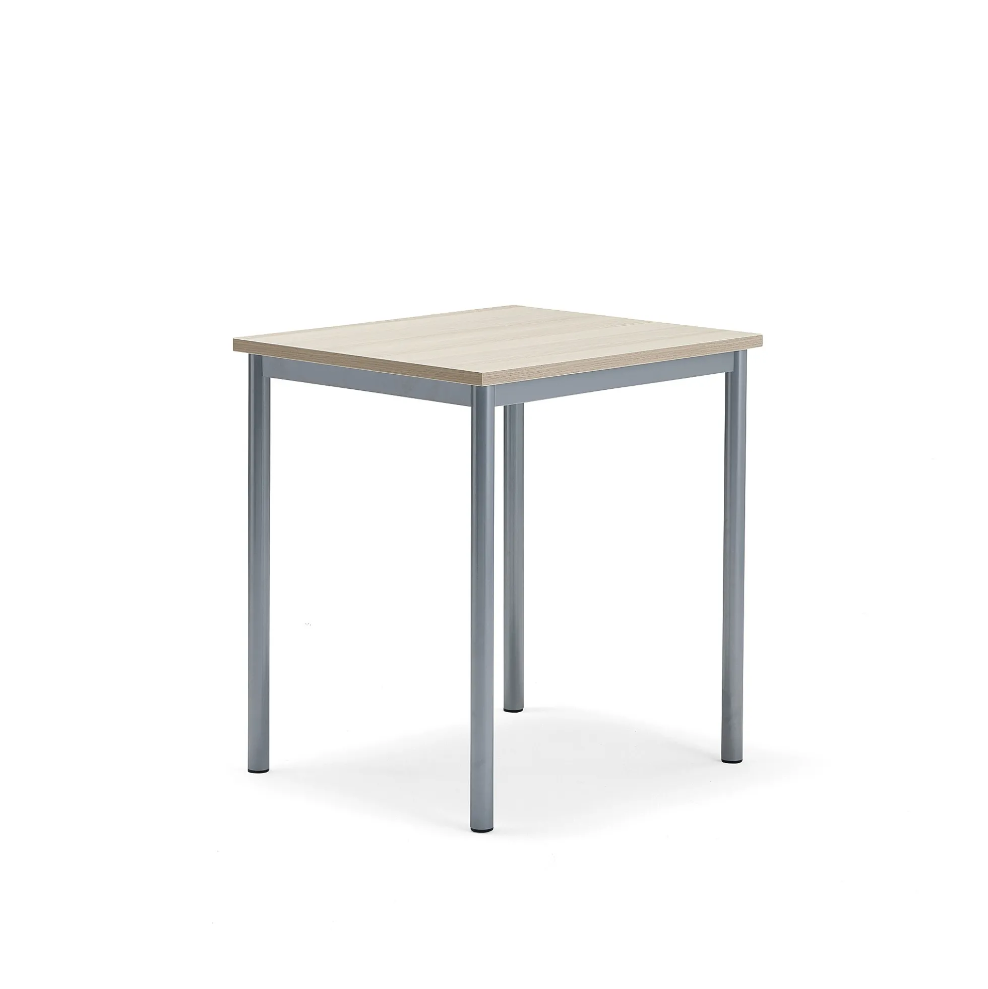 Pöytä BORÅS PLUS 700x600x760 mm, saarnilaminaatti, hopeanharmaa