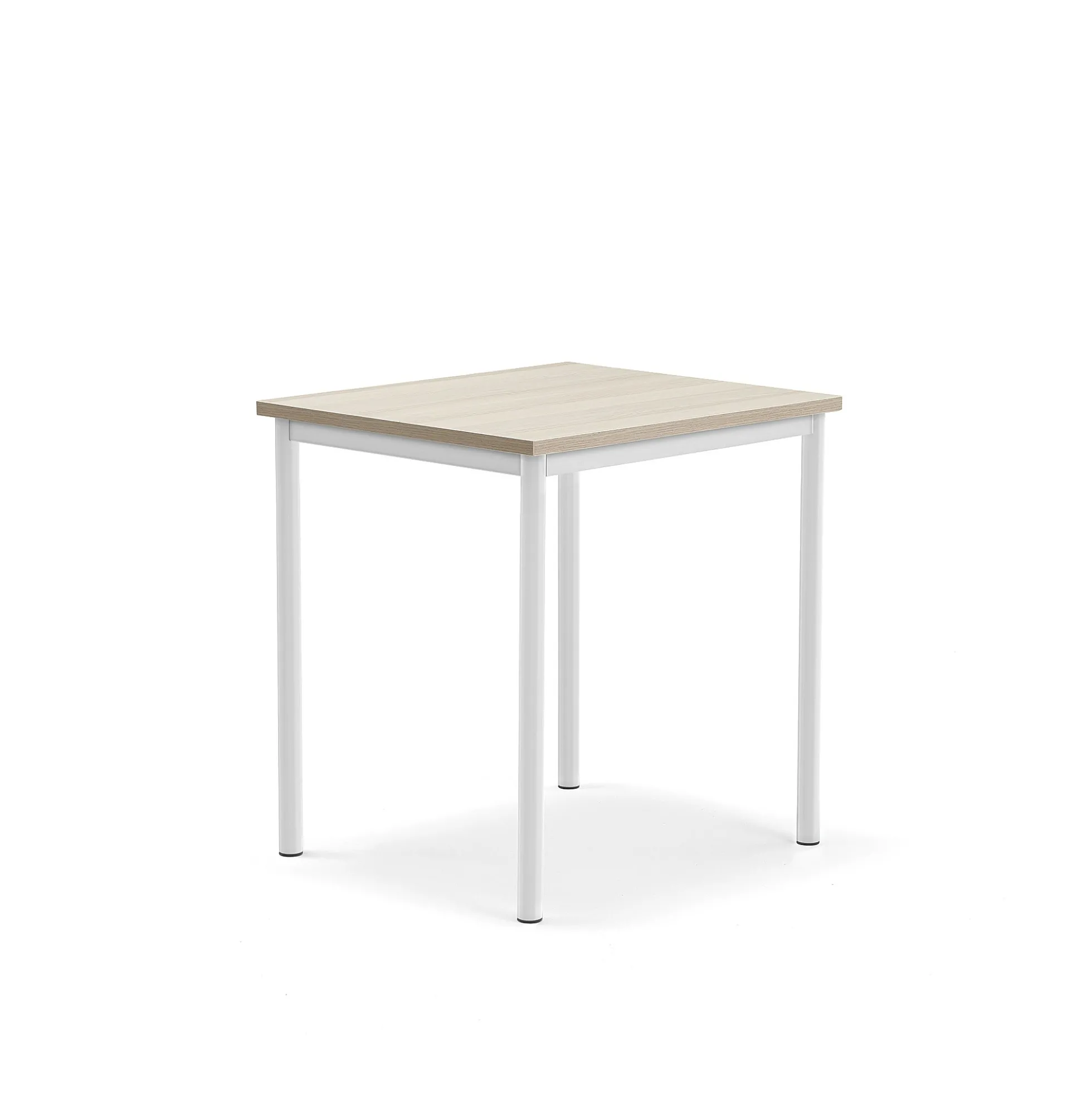 Pöytä BORÅS PLUS 700x600x720 mm, saarnilaminaatti, valkoinen