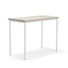 Pöytä BORÅS PLUS 1200x600x900 mm, saarnilaminaatti, valkoinen