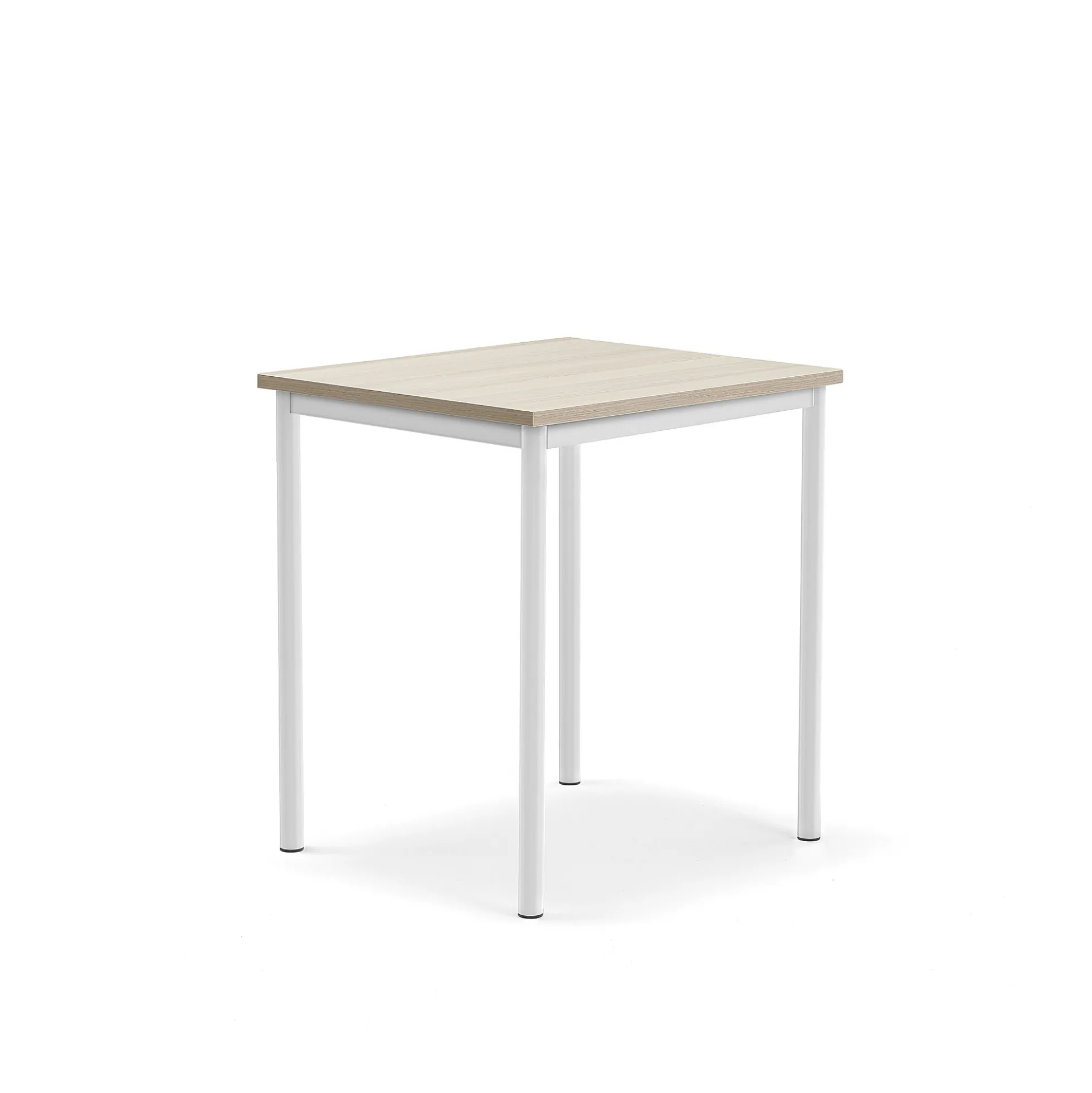 Pöytä BORÅS PLUS 700x600x760 mm, saarnilaminaatti, valkoinen
