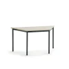 Pöytä BORÅS TRAPETS 1400x700x720 mm, koivulaminaatti, antrasiitinharmaa