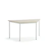 Pöytä BORÅS TRAPETS 1400x700x720 mm, koivulaminaatti, valkoinen