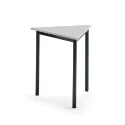 Pöytä BORÅS TRIANGEL 700x700x720 mm, harmaa laminaatti, antrasiitinharmaa