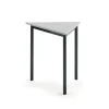 Pöytä BORÅS TRIANGEL 800x700x720 mm, harmaa laminaatti, antrasiitinharmaa