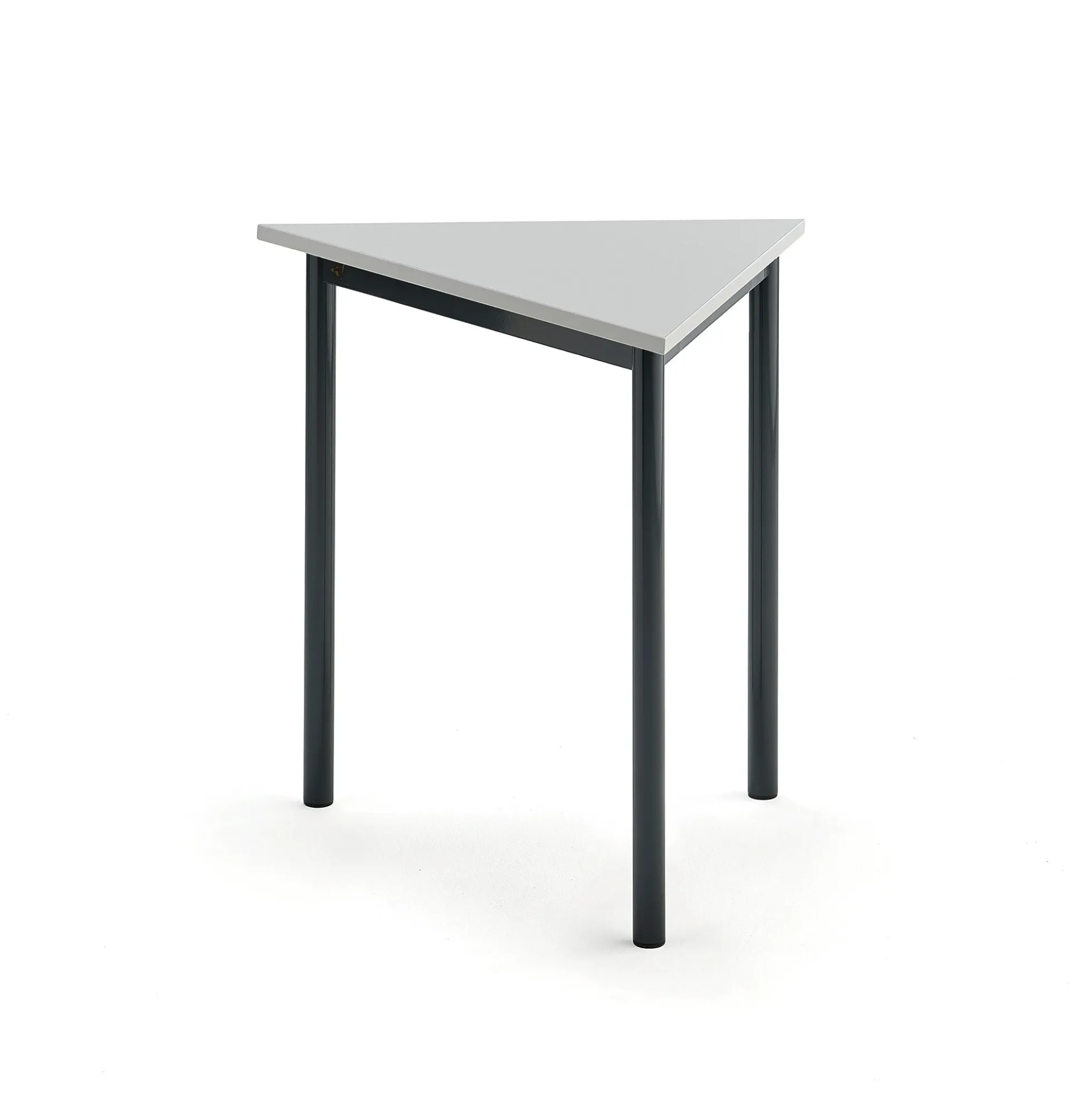 Pöytä BORÅS TRIANGEL 800x700x720 mm, harmaa laminaatti, antrasiitinharmaa