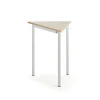 Pöytä BORÅS TRIANGEL 700x600x720 mm, koivulaminaatti, valkoinen