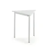 Pöytä BORÅS TRIANGEL 700x700x720 mm, valkoinen laminaatti, valkoinen
