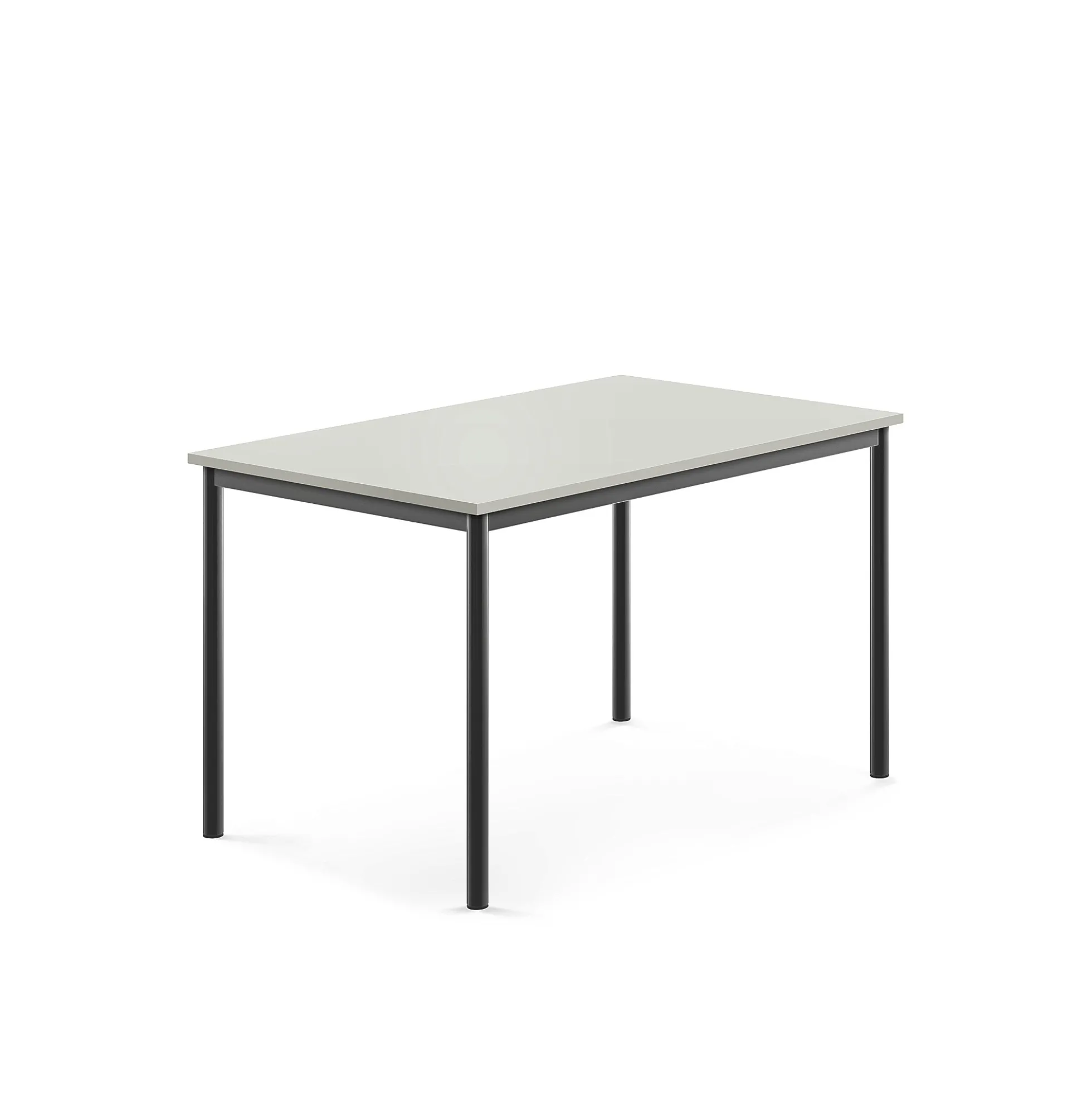 Pöytä BORÅS 1200x800x720 mm, harmaa laminaatti, antrasiitinharmaa