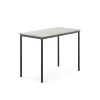 Pöytä BORÅS 1200x700x900 mm, harmaa laminaatti, antrasiitinharmaa