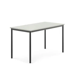 Pöytä BORÅS 1400x700x760 mm, harmaa laminaatti, antrasiitinharmaa