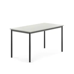 Pöytä BORÅS 1400x700x720 mm, harmaa laminaatti, antrasiitinharmaa