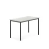 Pöytä BORÅS 1200x700x760 mm, harmaa laminaatti, antrasiitinharmaa