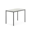 Pöytä BORÅS 1200x800x900 mm, harmaa laminaatti, antrasiitinharmaa