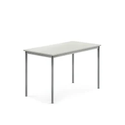 Pöytä BORÅS 1200x700x760 mm, harmaa laminaatti, hopeanharmaa